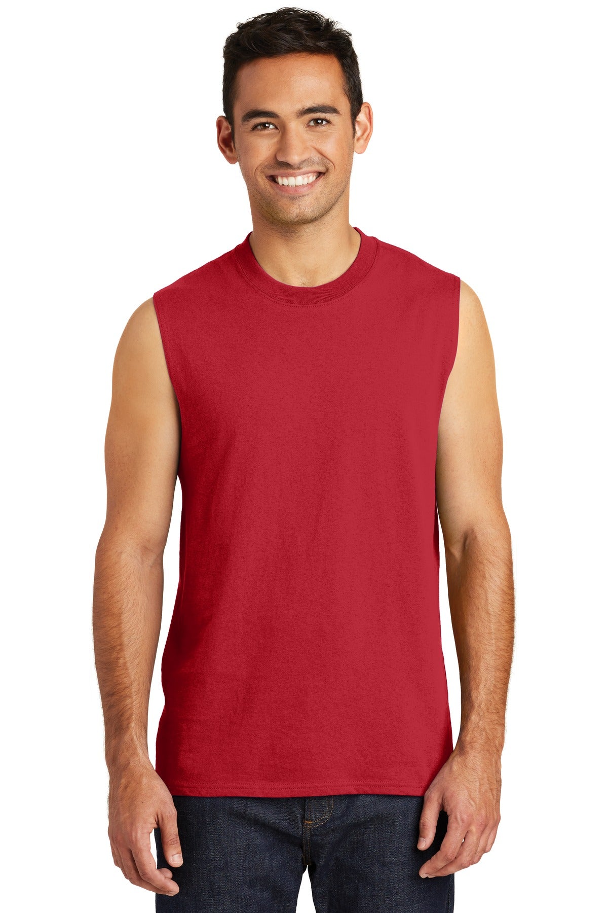 Port & Company - Men's Core Cotton Sleeveless Tee Mens Apparel Shirts & Tops