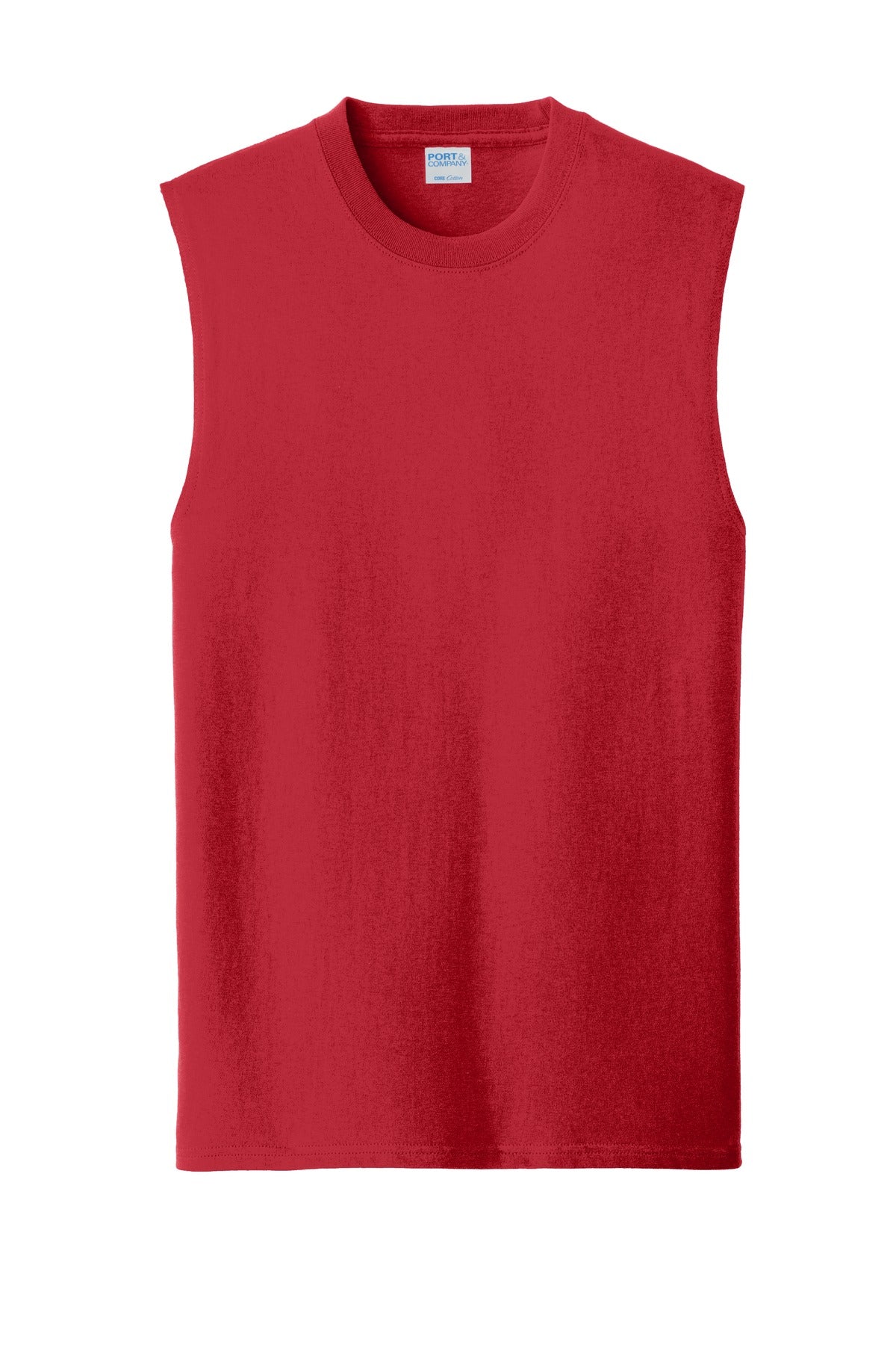 Port & Company - Men's Core Cotton Sleeveless Tee Mens Apparel Shirts & Tops