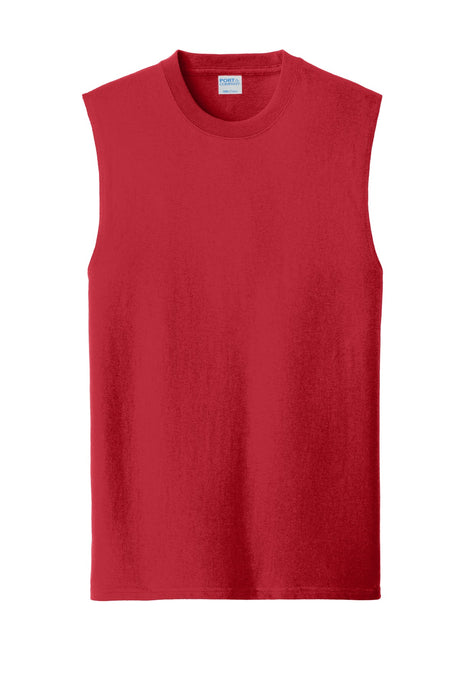 Port & Company - Men's Core Cotton Sleeveless Tee Mens Apparel Shirts & Tops