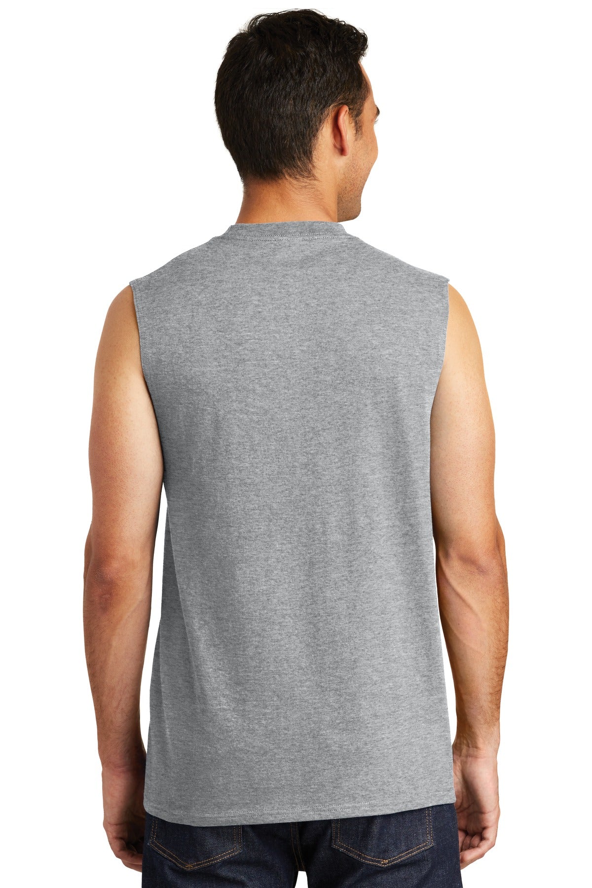 Port & Company - Men's Core Cotton Sleeveless Tee Mens Apparel Shirts & Tops