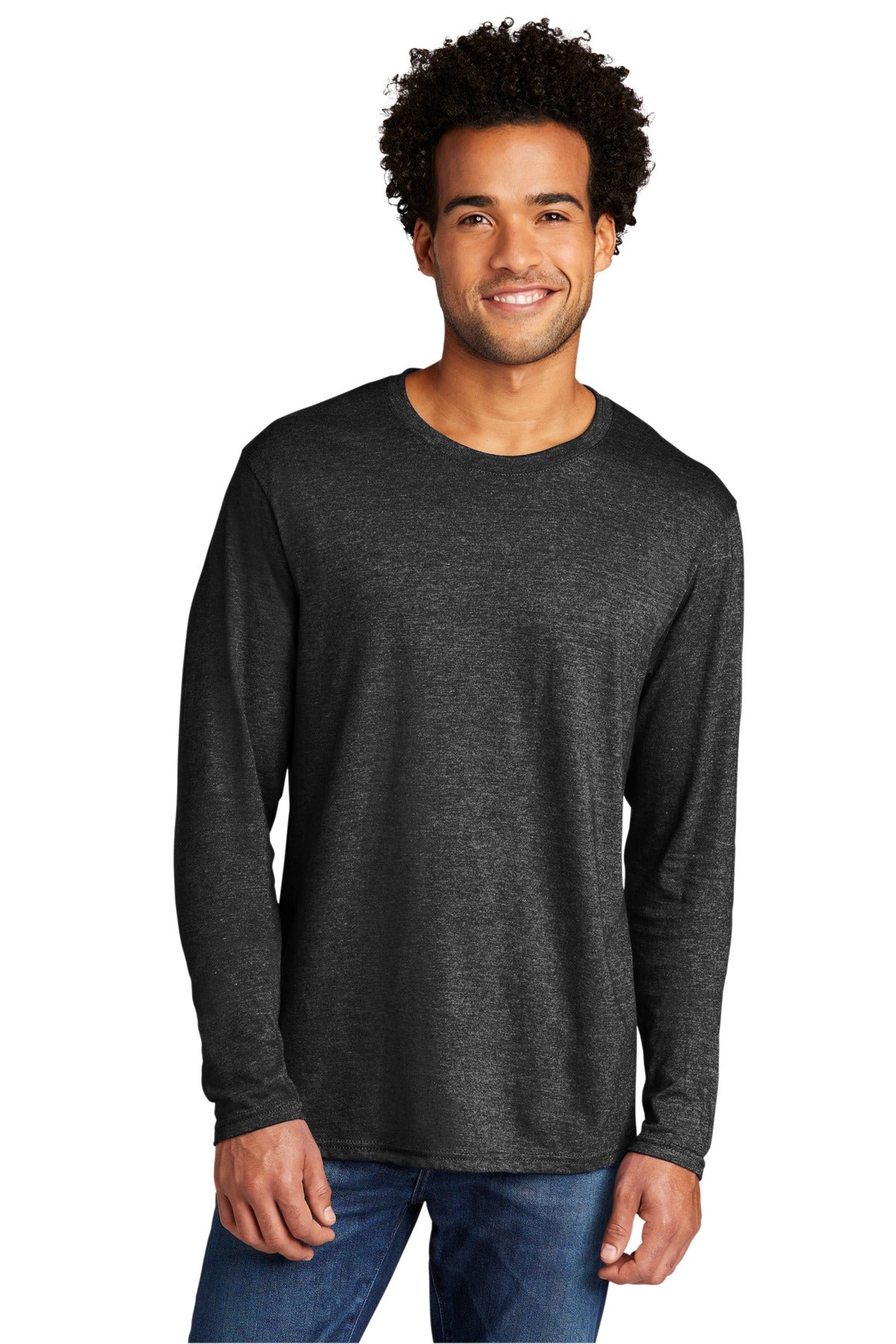 Port & Company - Adult Tri-Blend Long Sleeve Tee Mens Apparel Shirts & Tops