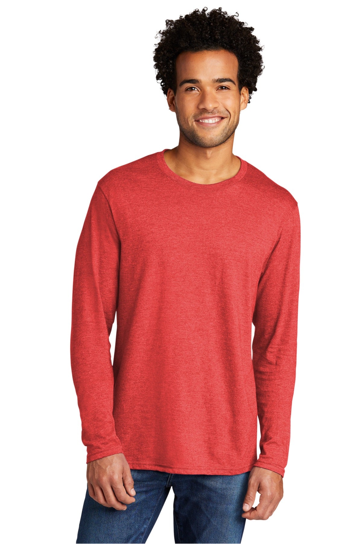 Port & Company - Adult Tri-Blend Long Sleeve Tee Mens Apparel Shirts & Tops