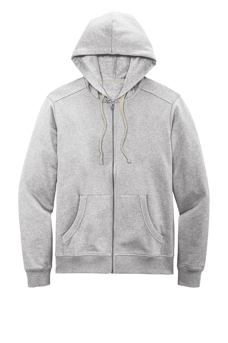 District Men's Re-Fleece Full-Zip Hoodie DT8102 Mens Apparel Sweatshirts & Fleece
