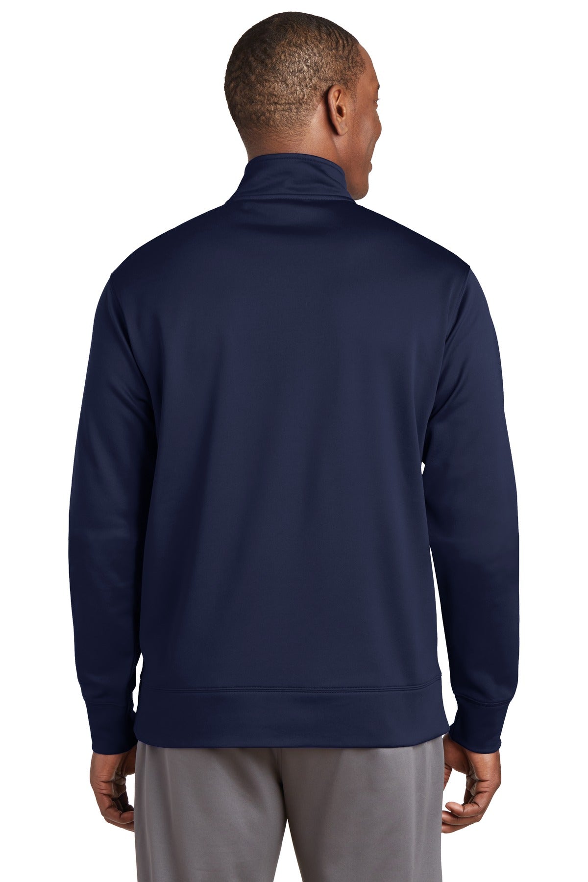 Sport-Tek Men's Sport-Wick Fleece Full-Zip Jacket Mens Apparel Jackets & Vests