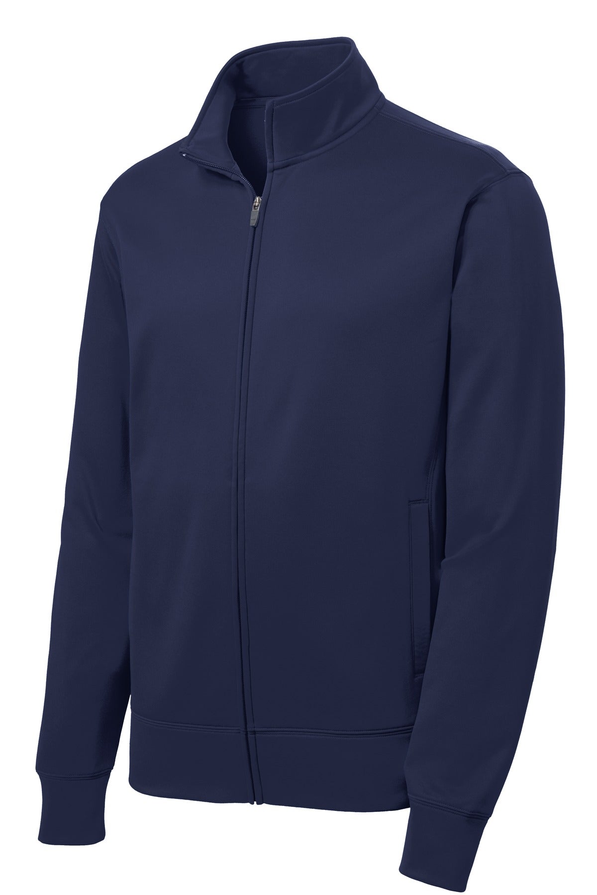 Sport-Tek Men's Sport-Wick Fleece Full-Zip Jacket Mens Apparel Jackets & Vests