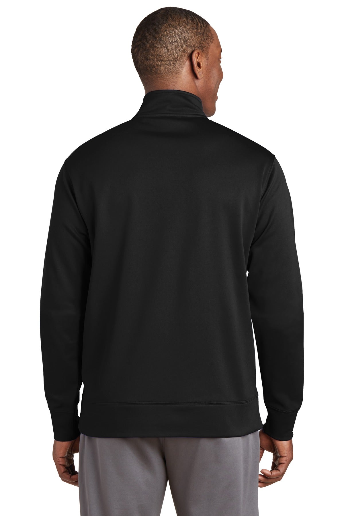 Sport-Tek Men's Sport-Wick Fleece Full-Zip Jacket Mens Apparel Jackets & Vests