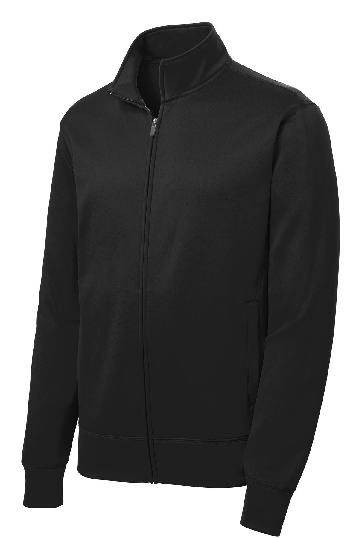 Sport-Tek Men's Sport-Wick Fleece Full-Zip Jacket Mens Apparel Jackets & Vests