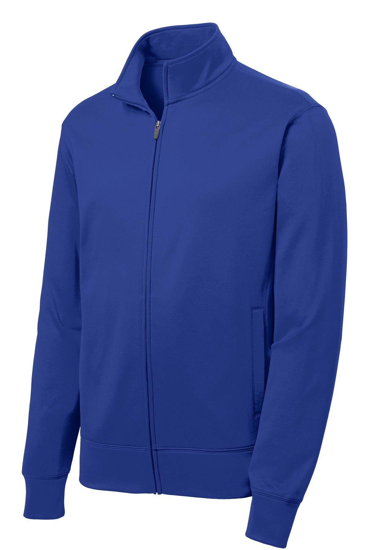 Sport-Tek Men's Sport-Wick Fleece Full-Zip Jacket Mens Apparel Jackets & Vests
