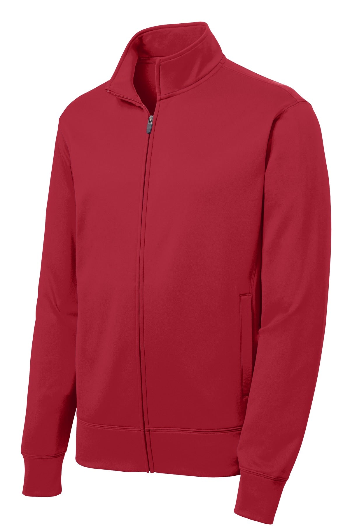 Sport-Tek Men's Sport-Wick Fleece Full-Zip Jacket Mens Apparel Jackets & Vests