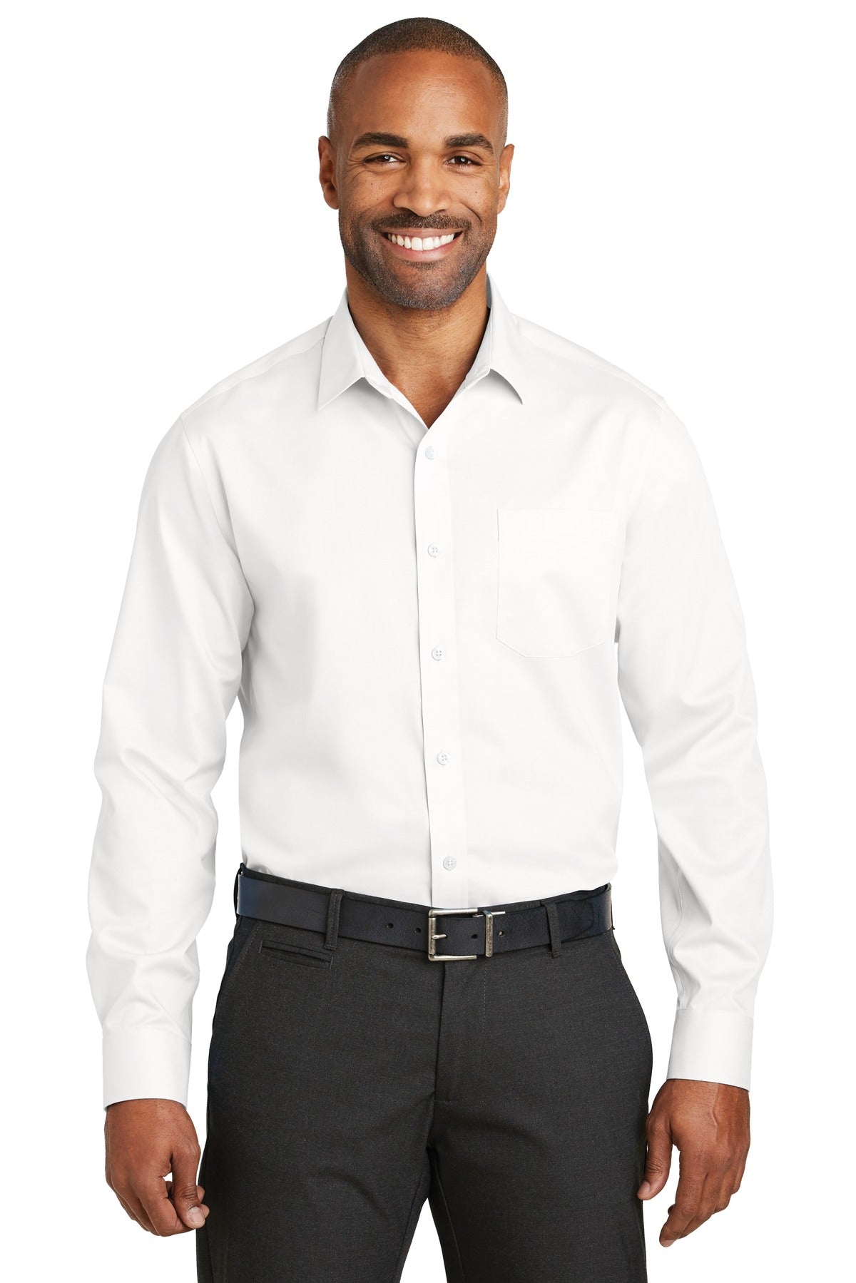 Red House Men's Slim Fit Non-Iron Twill Shirt. RH80 Corporate Apparel Shirts & Tops