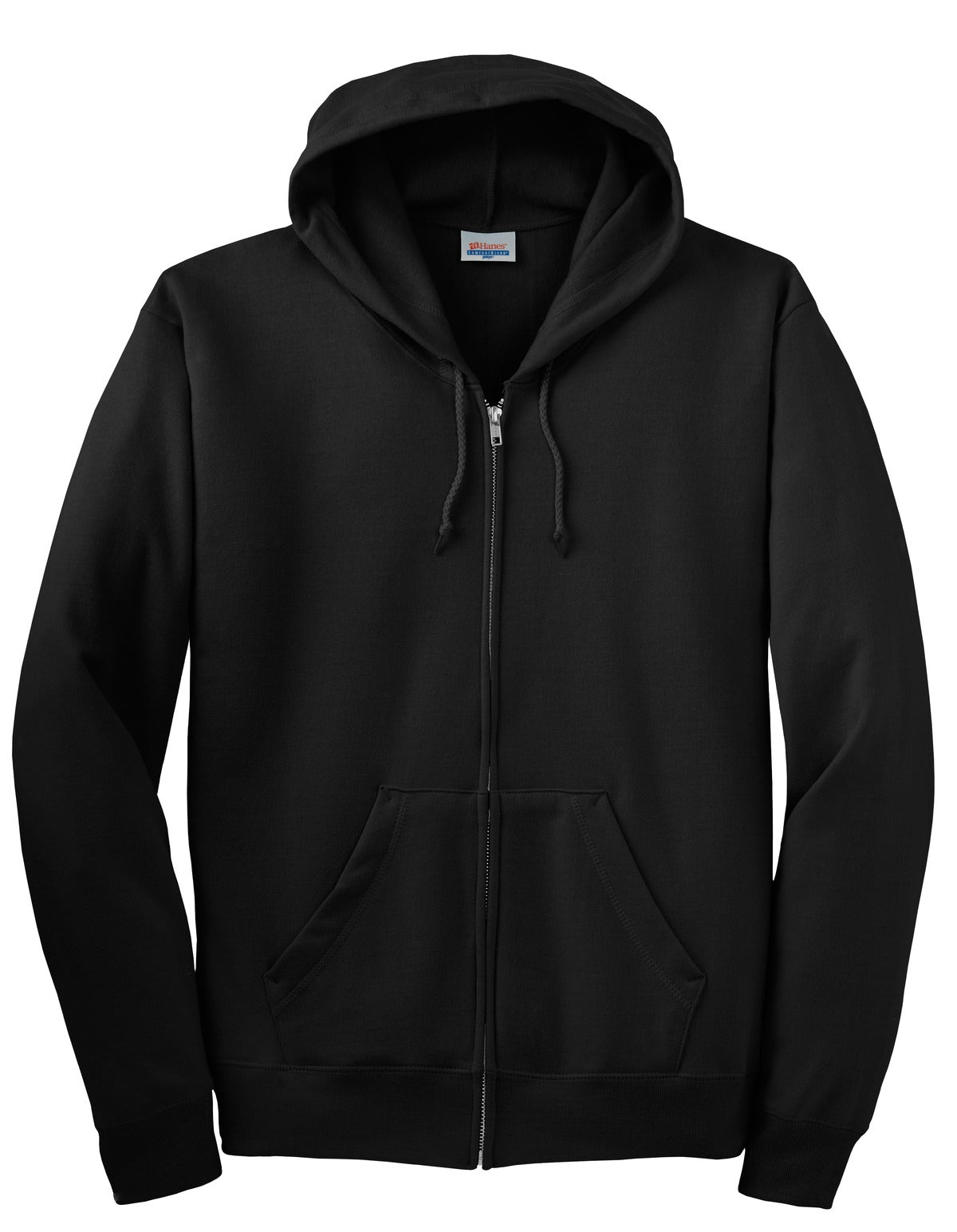 Hanes Men's Ecosmart Full-Zip Hooded Sweatshirt Mens Apparel Sweatshirts & Fleece