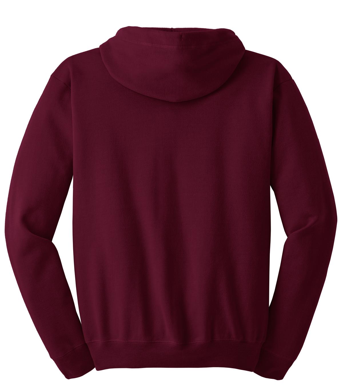 Hanes Men's Ecosmart Full-Zip Hooded Sweatshirt Mens Apparel Sweatshirts & Fleece