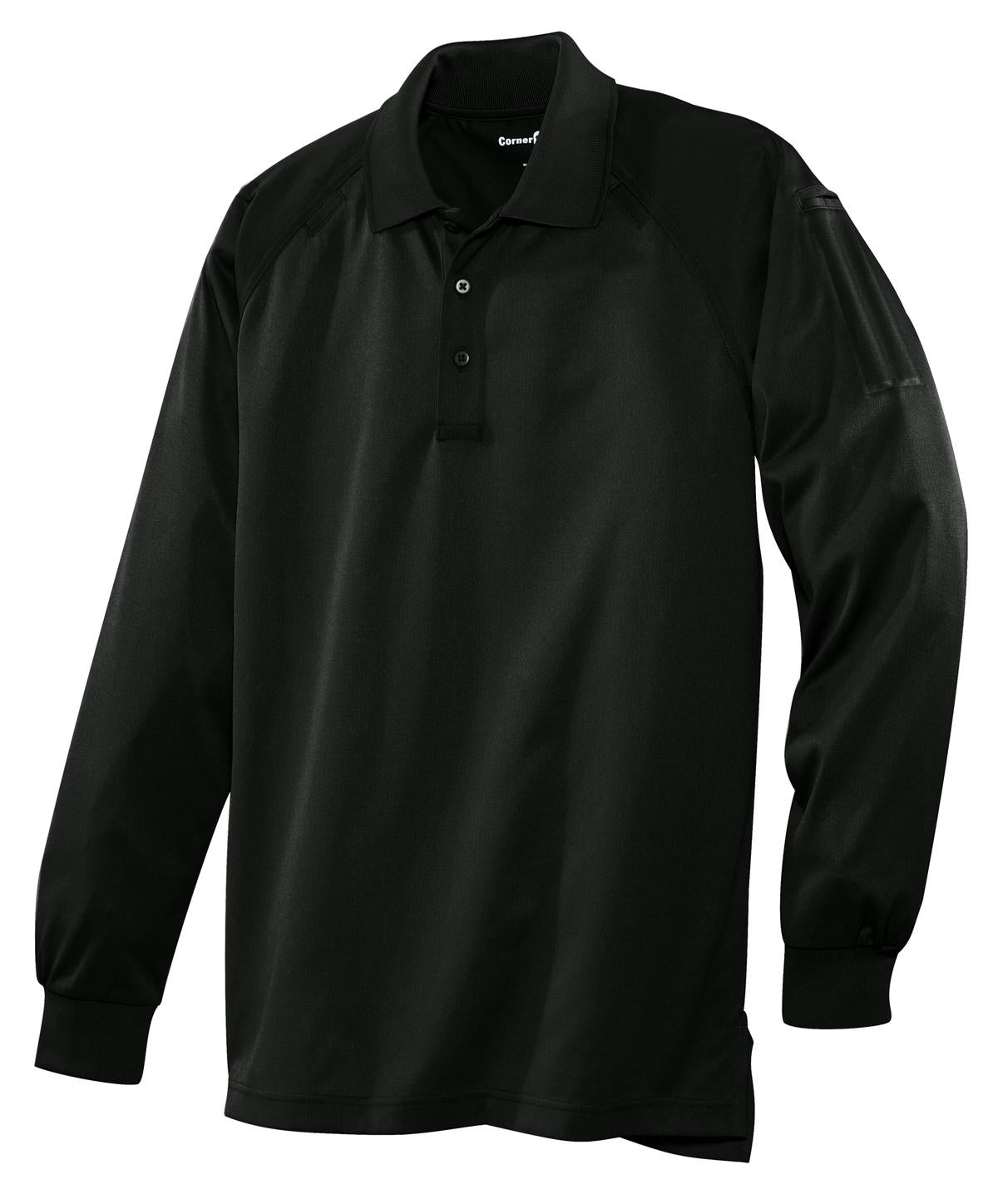 CornerStone Men's Select Long Sleeve Snag-Proof Tactical Polo. CS410LS Mens Apparel Shirts & Tops