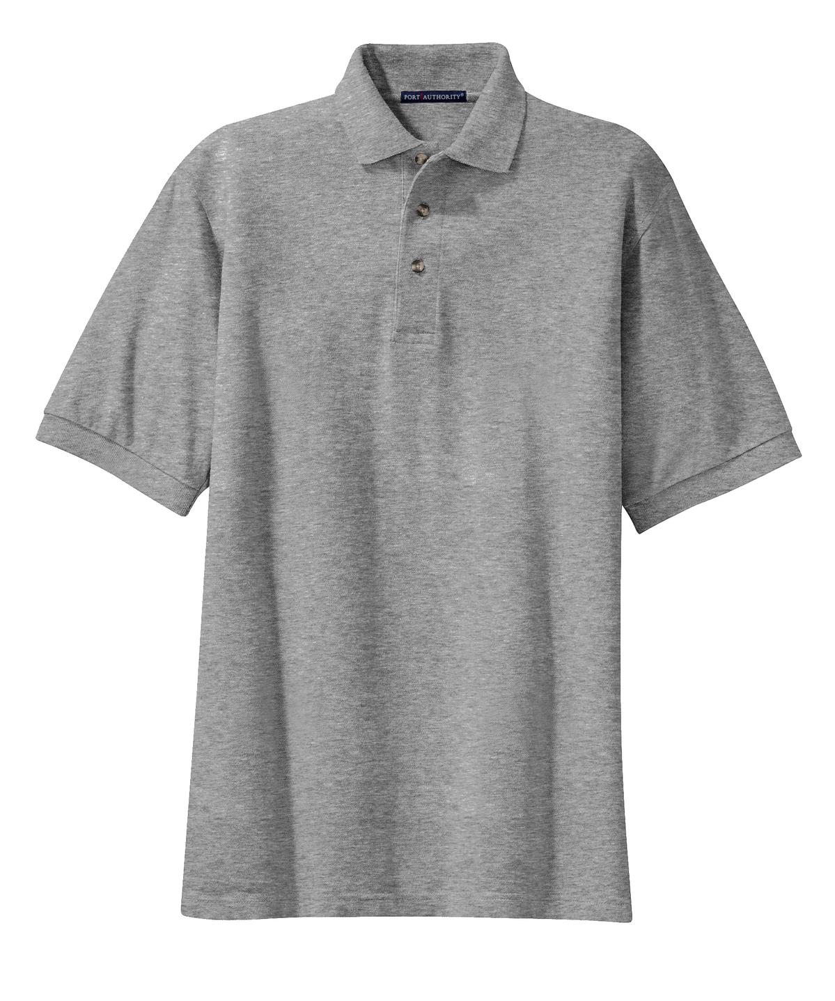 Port Authority Men's Tall Heavyweight Cotton Pique Polo-3