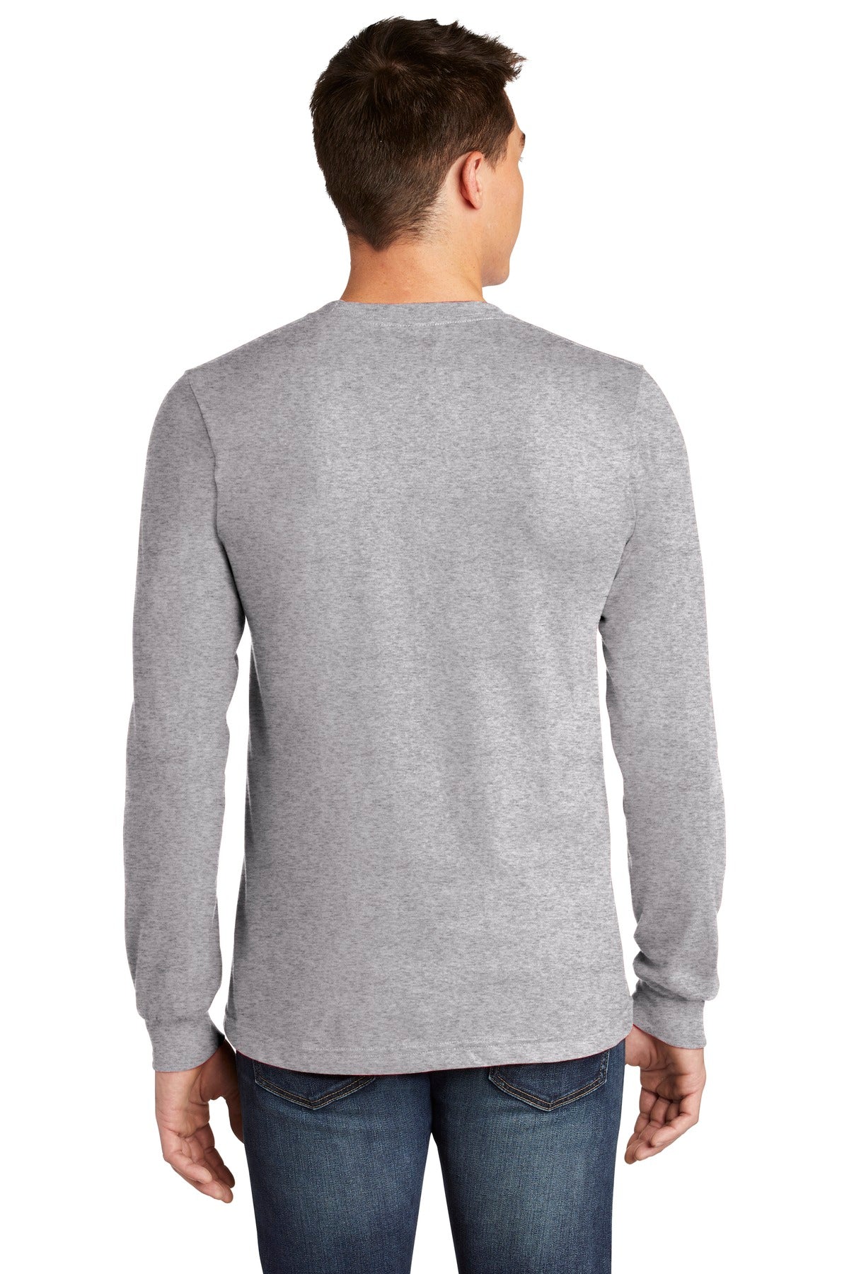 American Apparel Men's Fine Jersey Long Sleeve T-Shirt. 2007W Mens Apparel Shirts & Tops