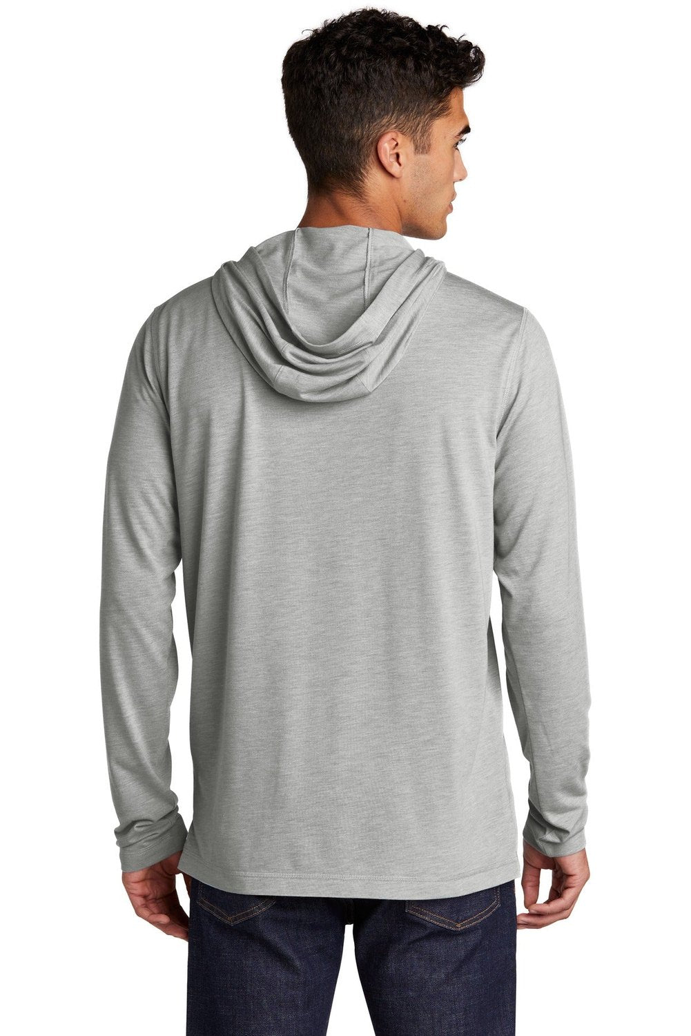 Sport-Tek Men's PosiCharge Tri-Blend Wicking Long Sleeve Hoodie Mens Apparel Sweatshirts & Fleece