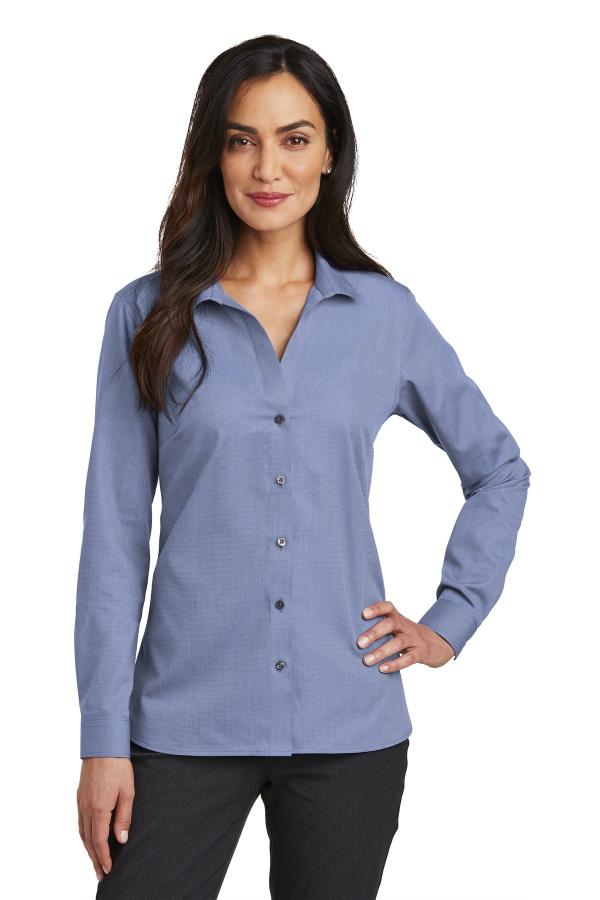 Red House Women's Nailhead Non-Iron Shirt. RH470 Corporate Apparel Shirts & Tops