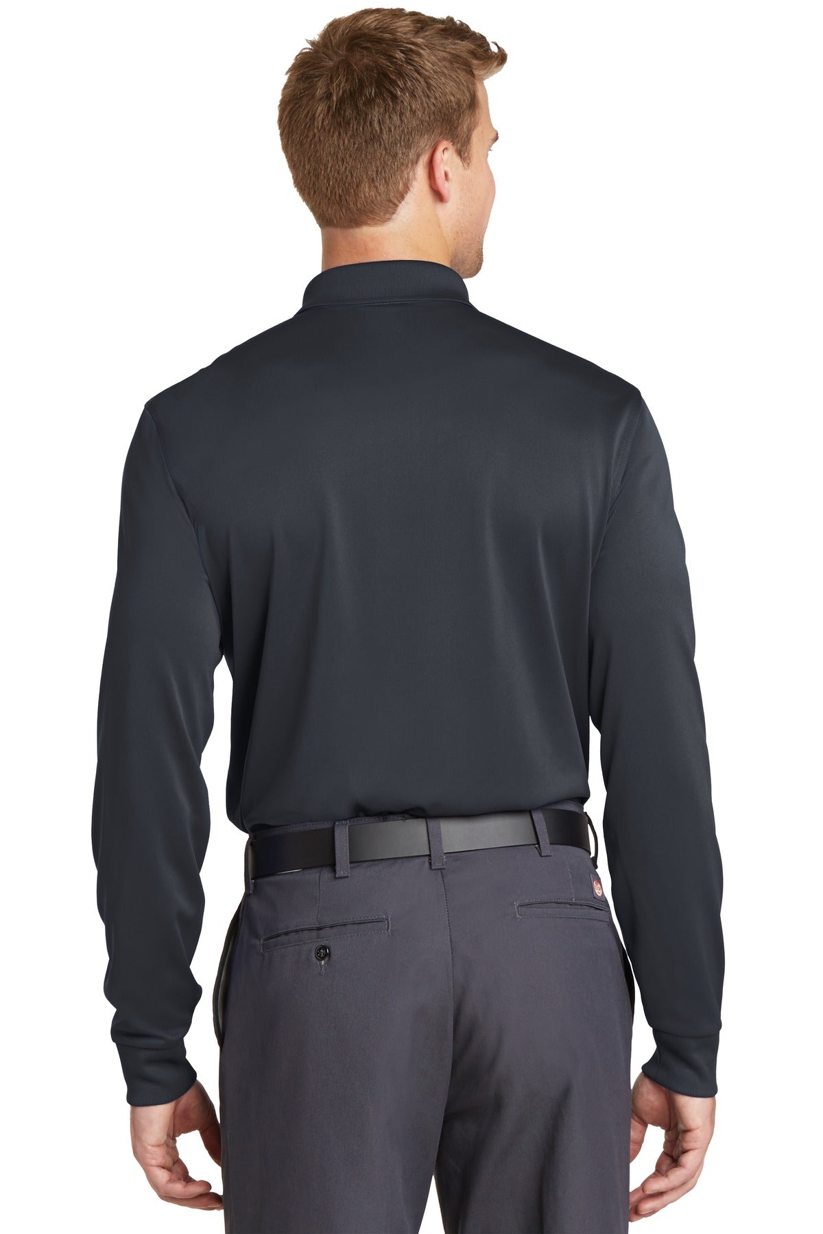 CornerStone Men's Select Snag-Proof Long Sleeve Polo. CS412LS Mens Apparel Shirts & Tops