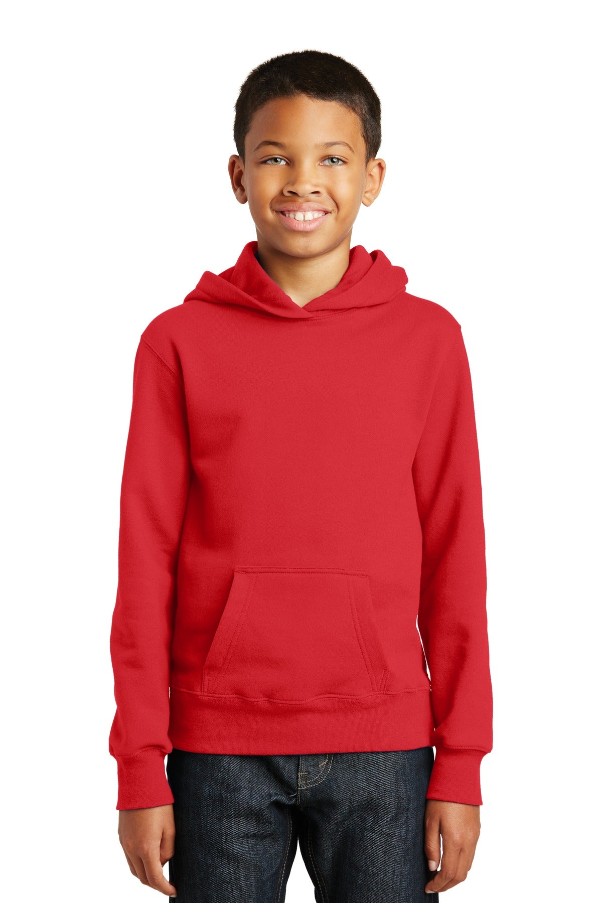 Port & Company - Youth Fan Favorite Fleece Pullover Hooded Sweatshirt Youth Apparel Hoodies & Sweatshirts