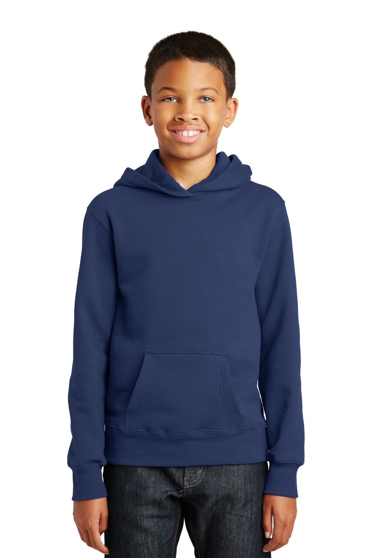 Port & Company - Youth Fan Favorite Fleece Pullover Hooded Sweatshirt Youth Apparel Hoodies & Sweatshirts