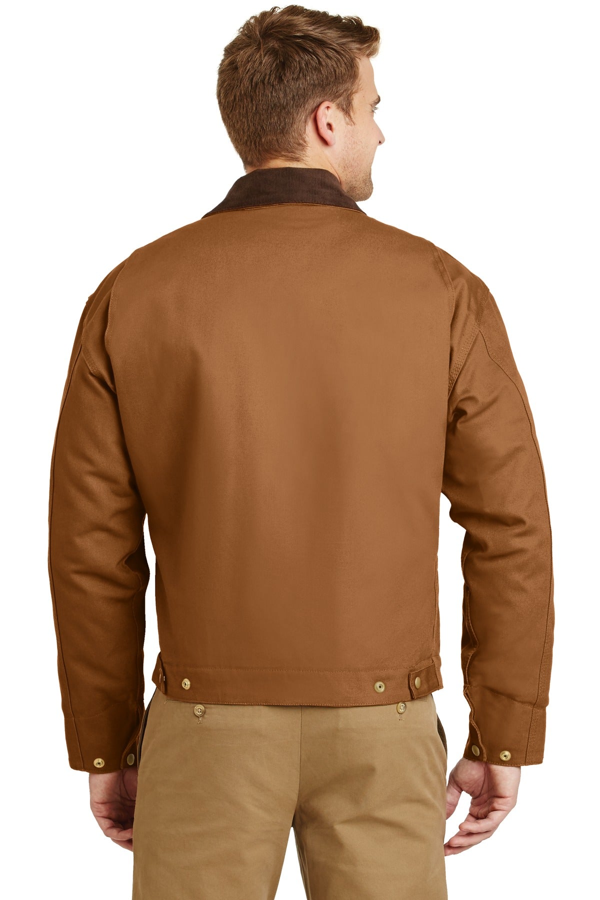 CornerStone Men's Duck Cloth Work Jacket. J763 Mens Apparel Jackets & Vests