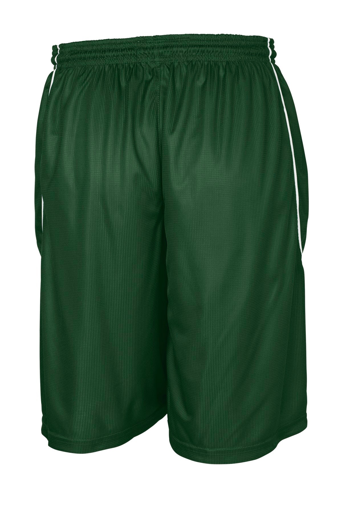 Sport-Tek Youth PosiCharge Mesh Reversible Spliced Short-4