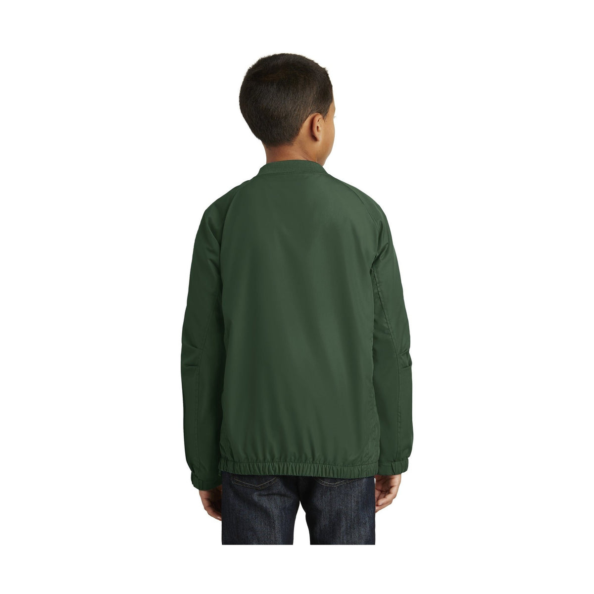 Sport-Tek ® Youth V-Neck Raglan Wind Shirt-2