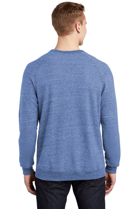 JERZEES Men's Snow Heather French Terry Raglan Crew Sweatshirt 91M JERZEES