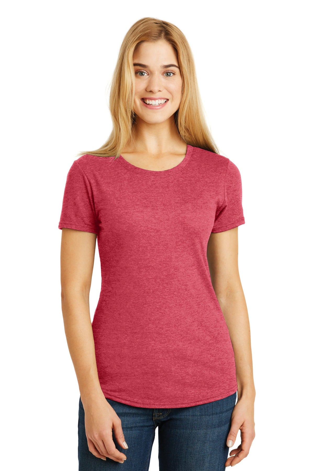 Gildan Women's Softstyle Tri-Blend Short Sleeve Tee 6750L Womens Apparel Shirts & Tops