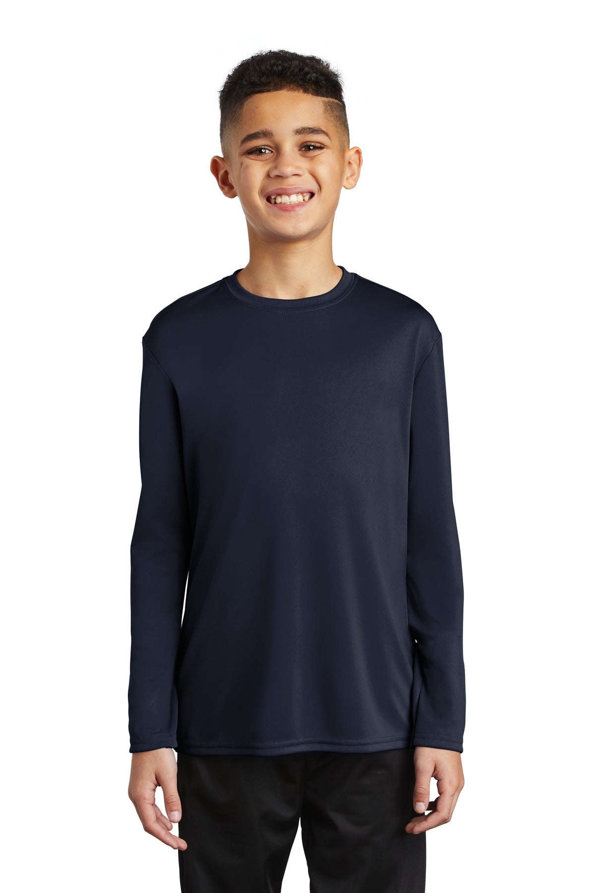 Port & Company - Youth Long Sleeve Performance Tee Youth Apparel Shirts & Tops