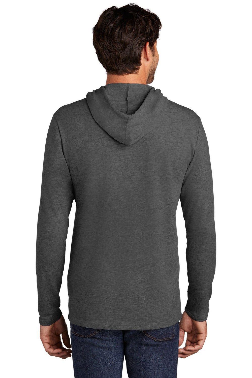 District Men's Featherweight French Terry Hoodie DT571 Mens Apparel Sweatshirts & Fleece