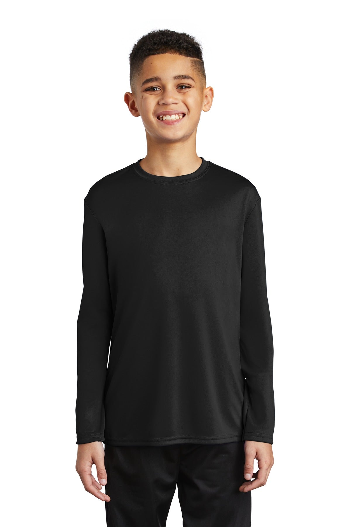 Port & Company - Youth Long Sleeve Performance Tee Youth Apparel Shirts & Tops