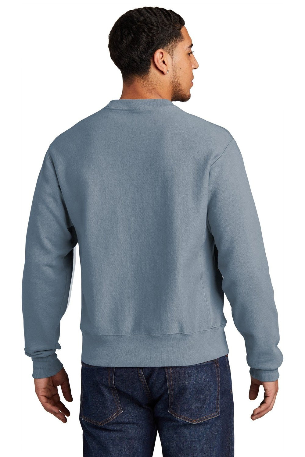Champion Men's Reverse Weave Garment-Dyed Crewneck Sweatshirt GDS149 Mens Apparel Sweatshirts & Fleece