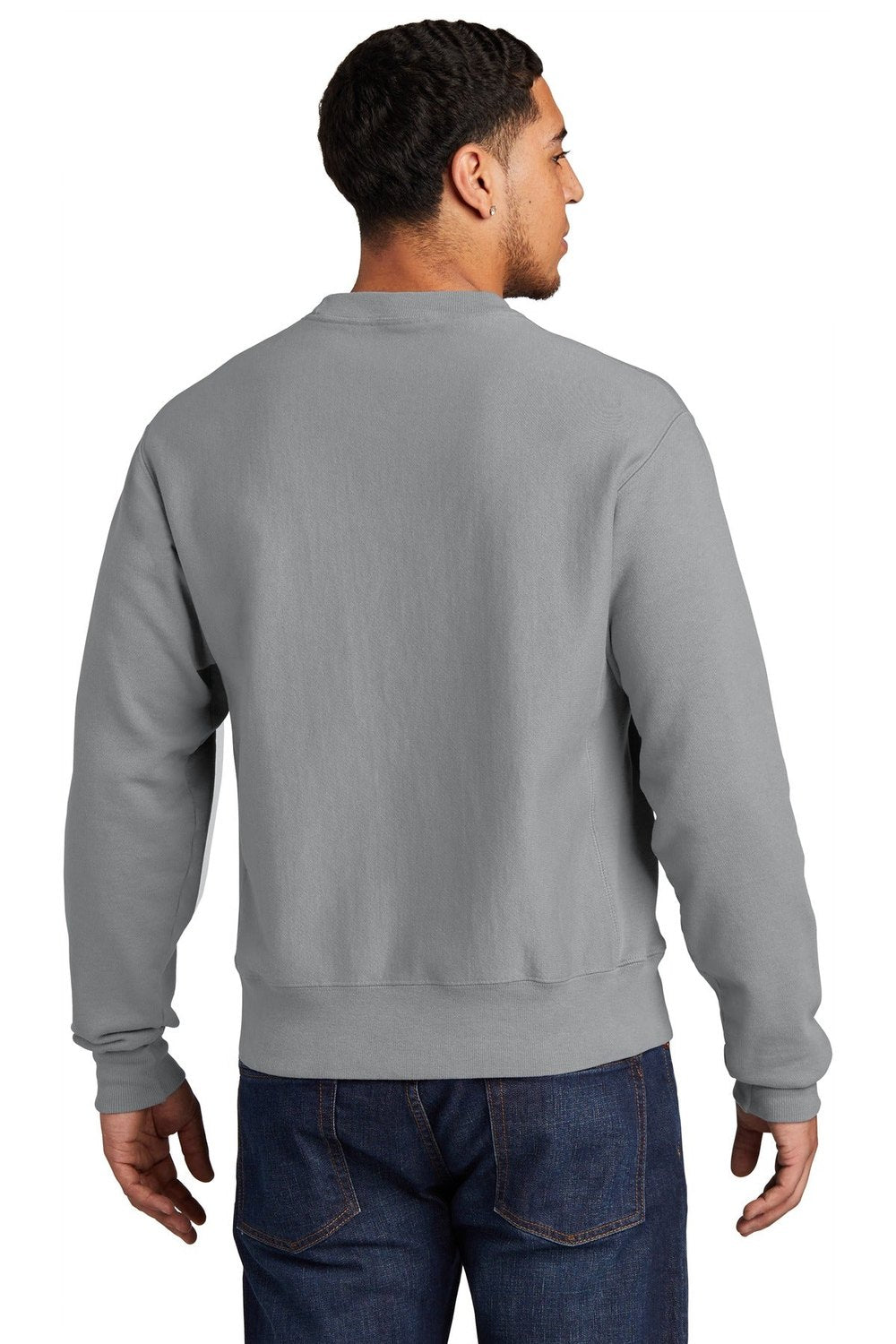 Champion Men's Reverse Weave Garment-Dyed Crewneck Sweatshirt GDS149 Mens Apparel Sweatshirts & Fleece