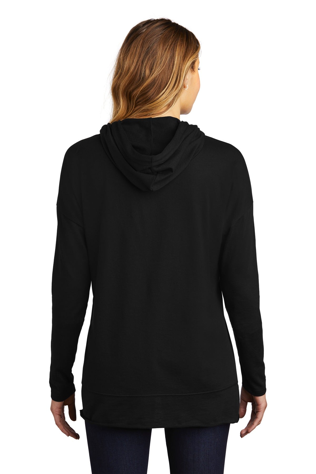 District Women's Featherweight French Terry Hoodie DT671 Womens Apparel Sweatshirts & Fleece