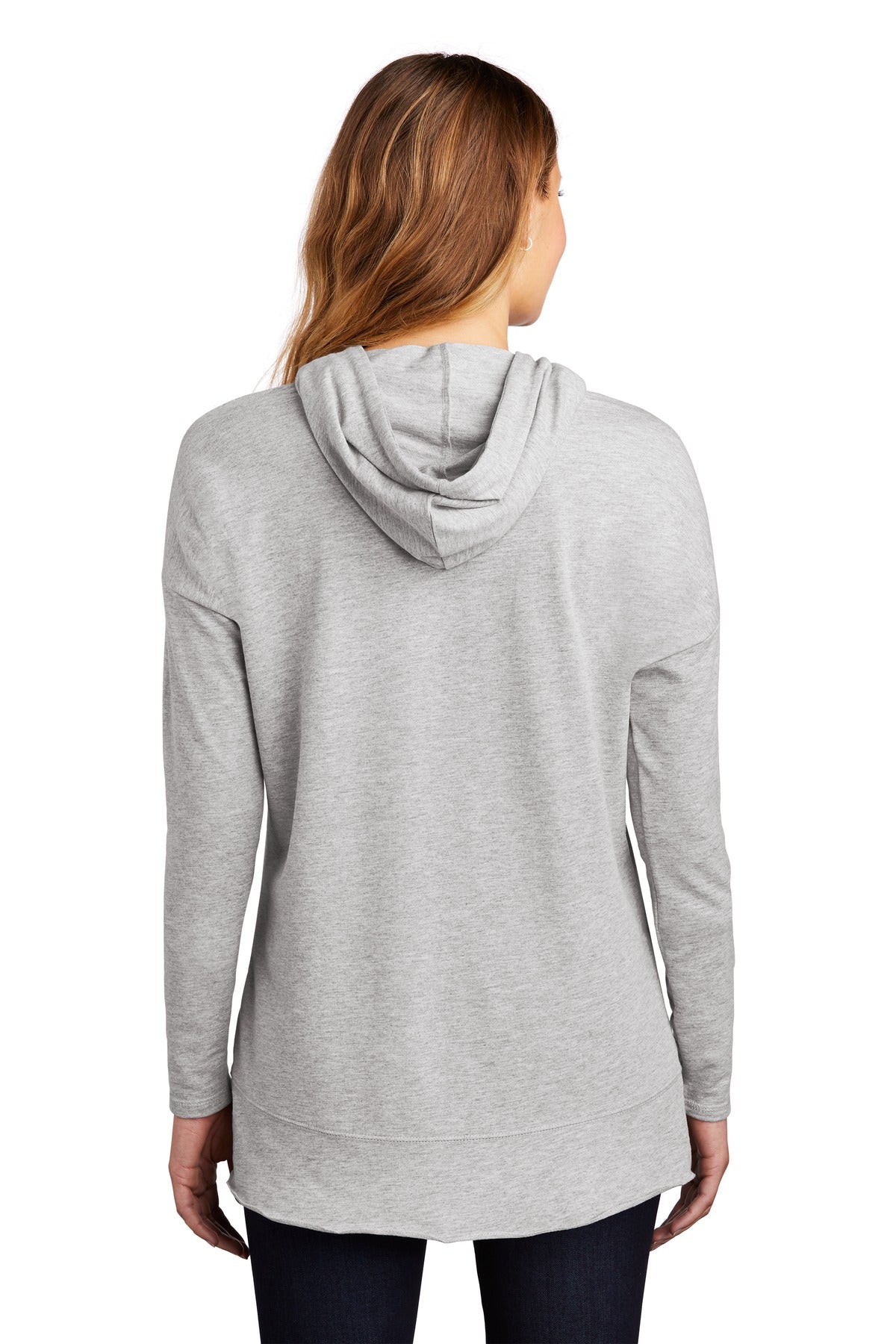 District Women's Featherweight French Terry Hoodie DT671 Womens Apparel Sweatshirts & Fleece