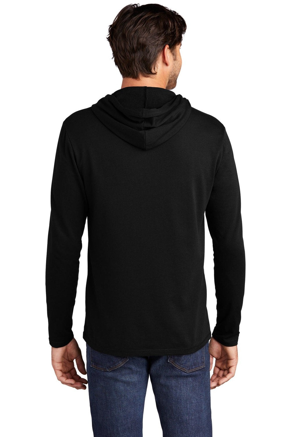 District Men's Featherweight French Terry Hoodie DT571 Mens Apparel Sweatshirts & Fleece