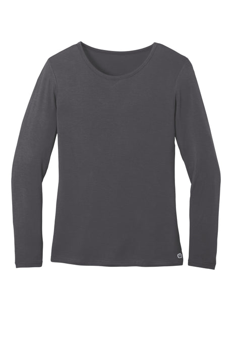 WonderWink Women's Long Sleeve Layer Tee. WW4029 Corporate Apparel Shirts & Tops