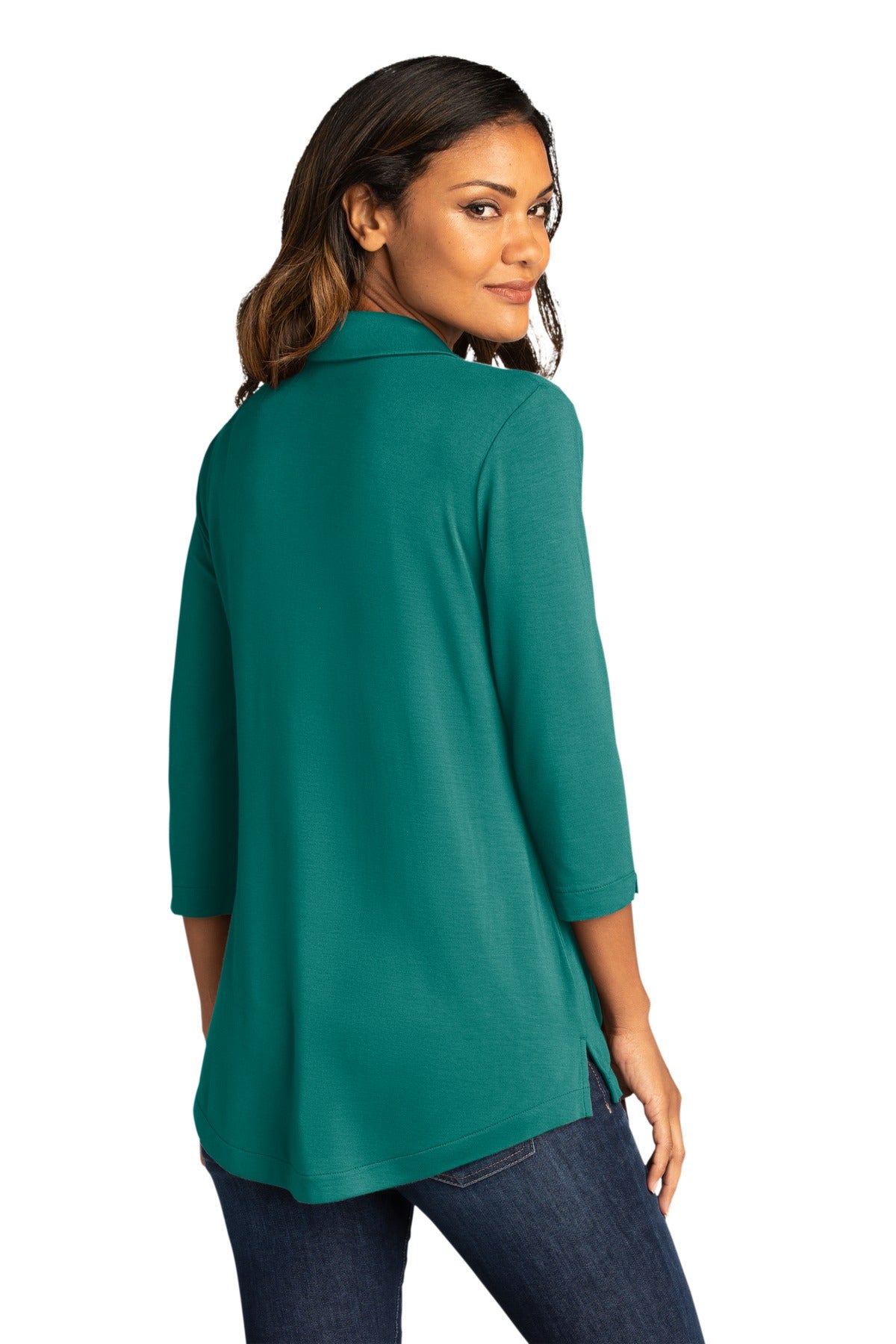 Port Authority Women's Luxe Knit Tunic. LK5601 Womens Apparel Shirts & Tops