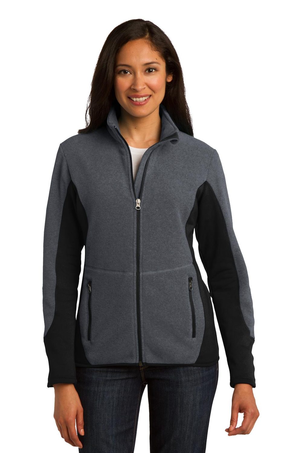 Port Authority Women's R-Tek Pro Fleece Full-Zip Jacket. L227 Womens Apparel Sweatshirts & Fleece