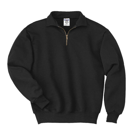 JERZEES Men's Super Sweats NuBlend Quarter-Zip Cadet Collar Sweatshirt JERZEES