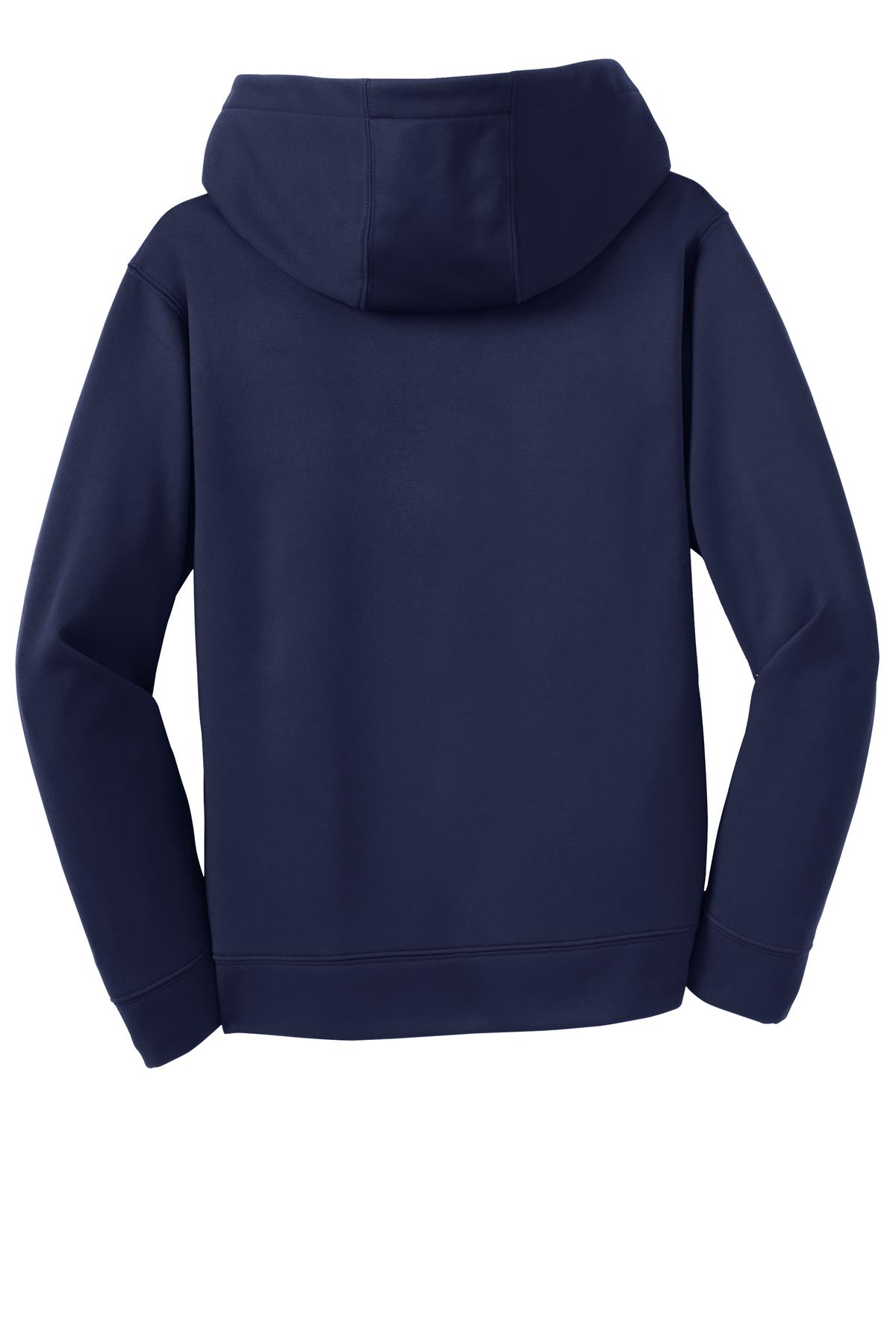 Sport-Tek Youth Sport-Wick Fleece Hooded Pullover YST244