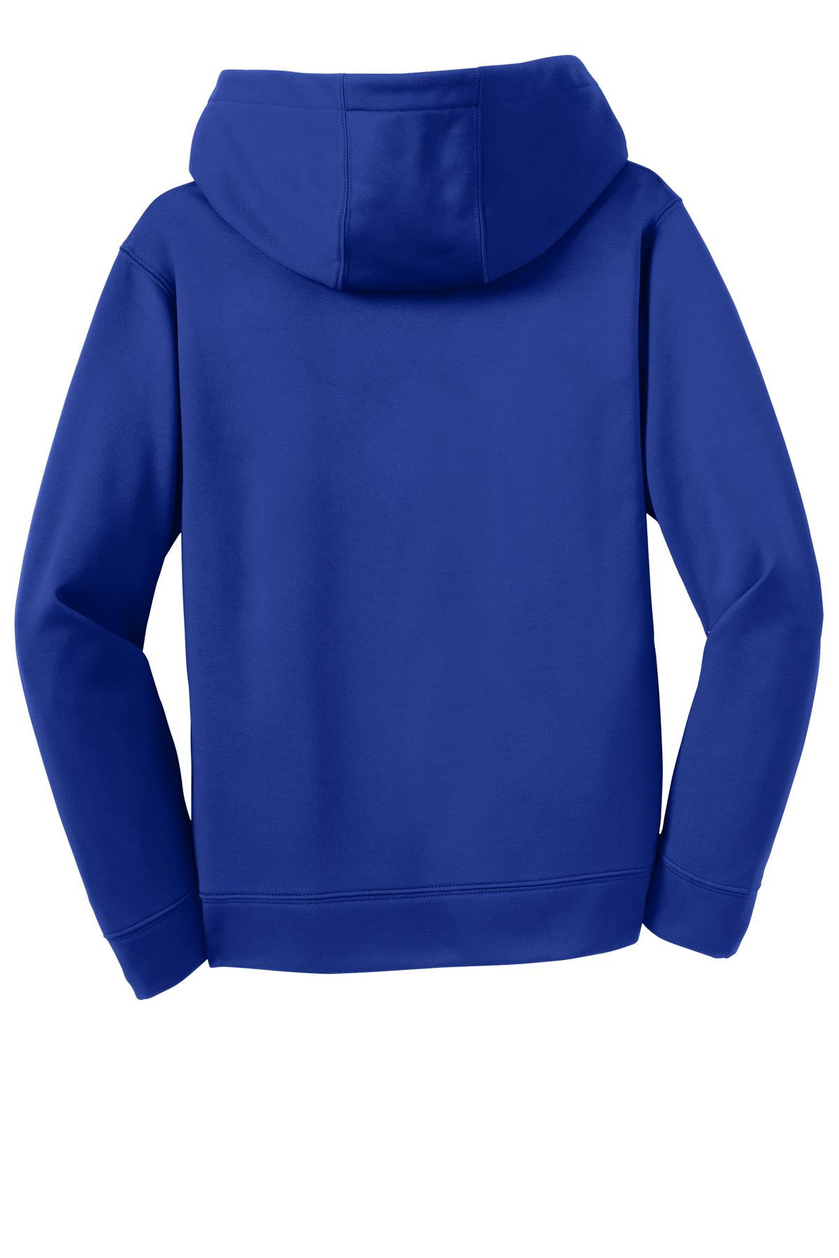 Sport-Tek Youth Sport-Wick Fleece Hooded Pullover YST244