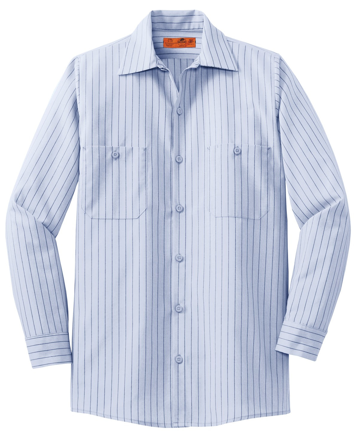 Red Kap Men's Industrial Stripe Work Shirt. SL10L Corporate Apparel Shirts & Tops