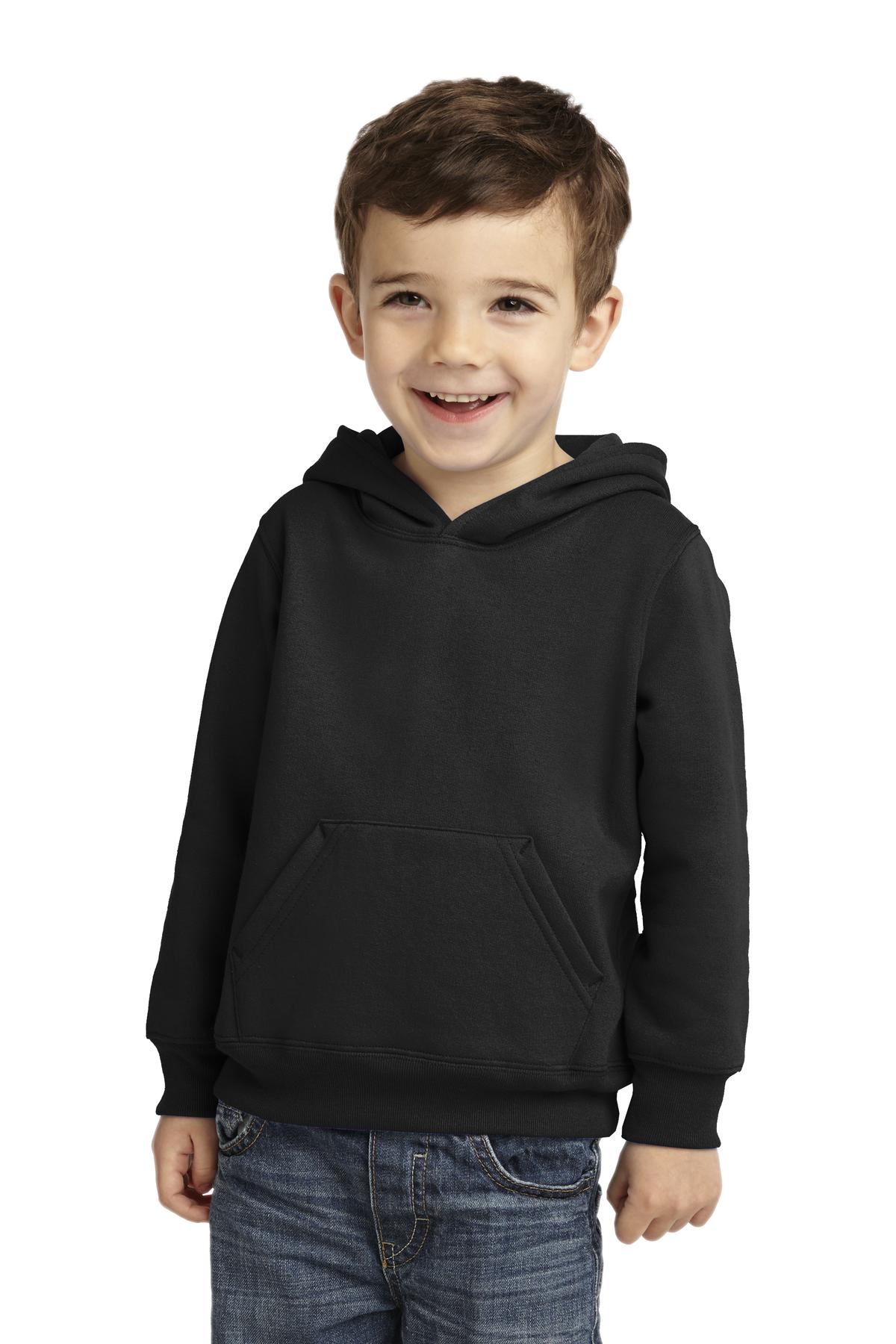 Port & Company - Toddler Core Fleece Pullover Hooded Sweatshirt Youth Apparel Infant & Toddler