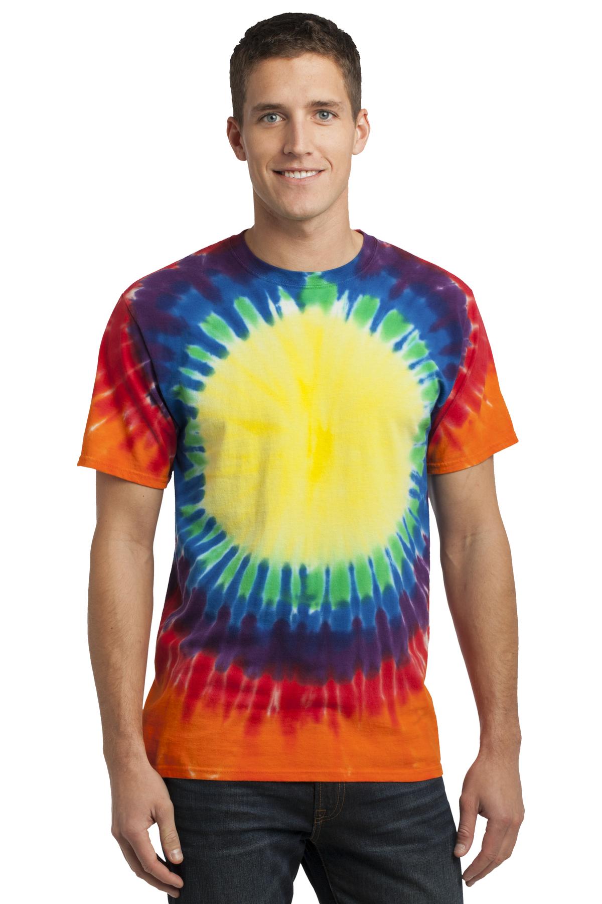 Port & Company - Men's Window Tie-Dye Tee Mens Apparel Shirts & Tops