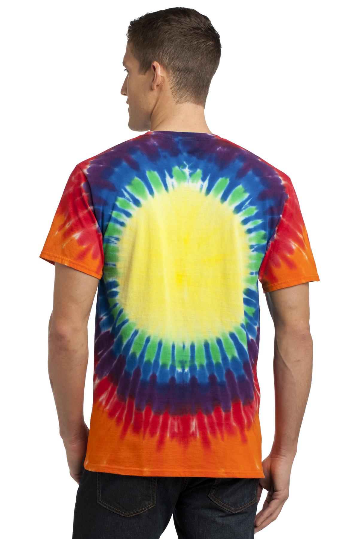 Port & Company - Men's Window Tie-Dye Tee Mens Apparel Shirts & Tops