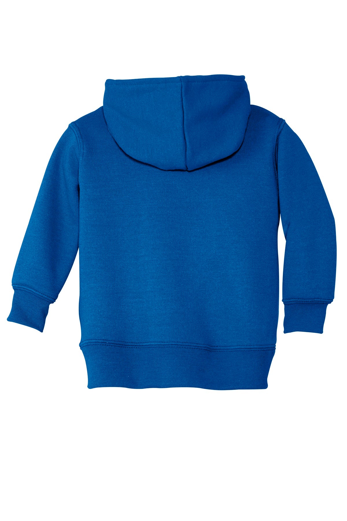 Port & Company - Toddler Core Fleece Full-Zip Hooded Sweatshirt Youth Apparel Infant & Toddler