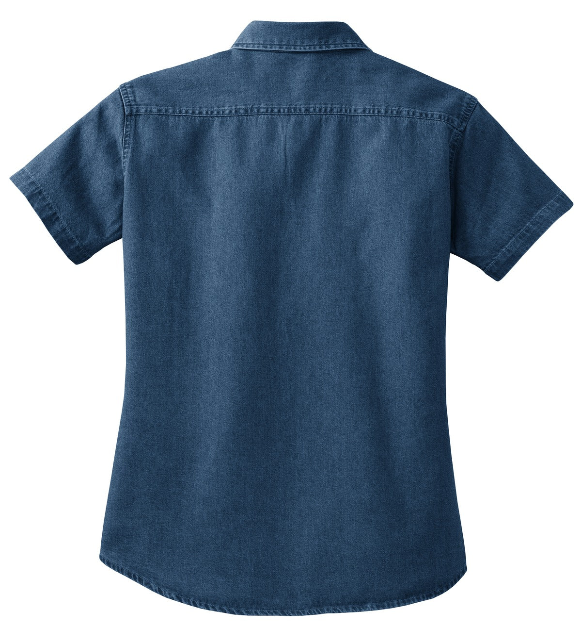 Port & Company - Women's Short Sleeve Value Denim Shirt Womens Apparel Shirts & Tops