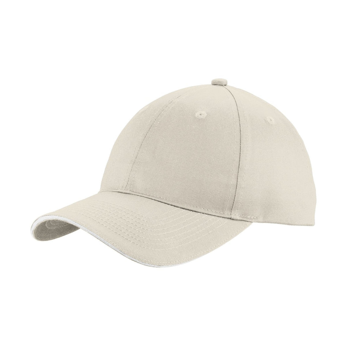 Port Authority Unstructured Sandwich Bill Cap-1